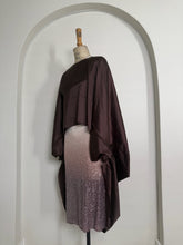 Load image into Gallery viewer, Sequin dress with shawl
