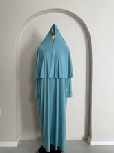 Load image into Gallery viewer, Sky Blue Abaya
