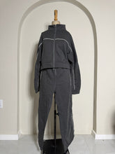 Load image into Gallery viewer, Oversized Grey Tracksuit Set
