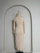 Load image into Gallery viewer, Hooded Bodycon Maxi Dress
