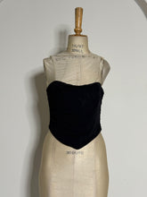 Load image into Gallery viewer, Black Corset Top
