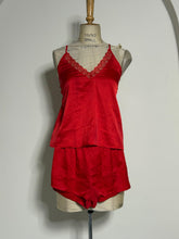 Load image into Gallery viewer, Red Satin Pyjama Set (unworn)
