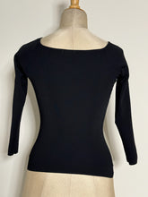Load image into Gallery viewer, Fitted Black Long Sleeve
