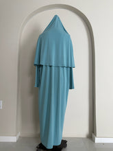 Load image into Gallery viewer, Sky Blue Abaya
