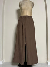Load image into Gallery viewer, Brown Wide-Leg Trouser
