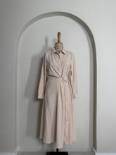 Load image into Gallery viewer, Blush Pink Long-Sleeve Shirt Dress
