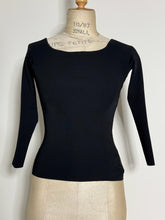 Load image into Gallery viewer, Fitted Black Long Sleeve
