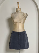Load image into Gallery viewer, Grey Mini Skirt
