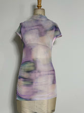 Load image into Gallery viewer, Sheer Mesh Printed Midi Dress
