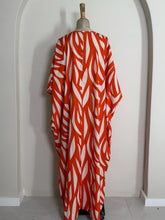 Load image into Gallery viewer, Printed Kaftan Maxi Dress

