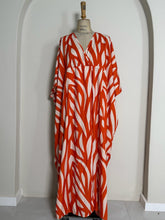 Load image into Gallery viewer, Printed Kaftan Maxi Dress
