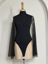 Load image into Gallery viewer, Shimmer Mesh Sleeve Bodysuit
