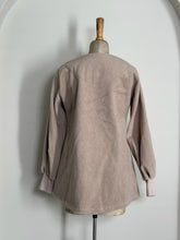 Load image into Gallery viewer, Oatmeal Open-Front Flared Jacket
