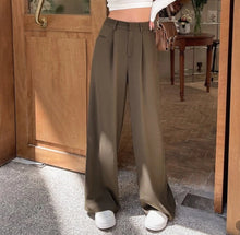Load image into Gallery viewer, Brown Wide-Leg Trouser
